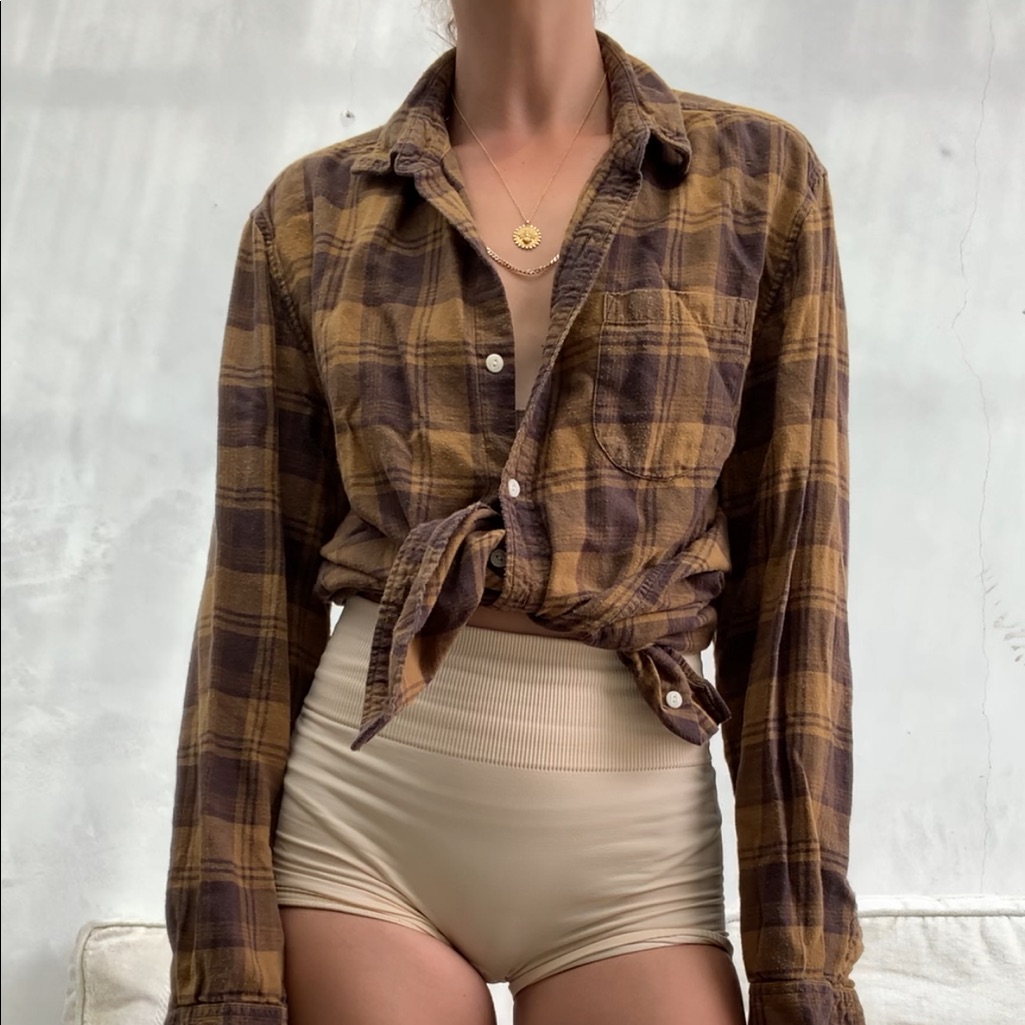 Brown Rivay Button Down